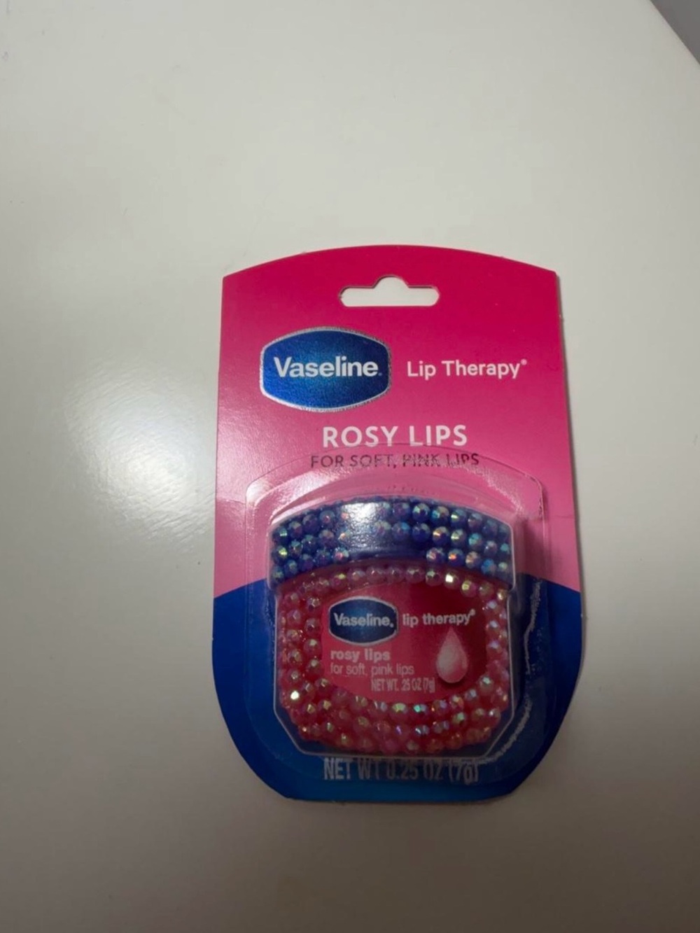 Mini Vaseline Rosy Lips Lip Therapy Balm